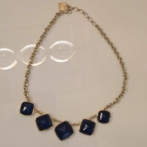 Anne Klein Navy Blue Necklace